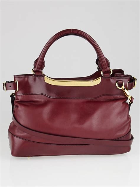 burberry hepburn bag|BURBERRY Lambskin Small Hepburn Satchel Red.